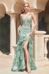 Enchanted Evening: Cinderella Divine's KV1095 Mermaid Gown for Unforgettable Occasions