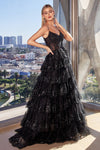 Captivating Cinderella Divine Gown: Shimmering Sequins and Enchanting Lace