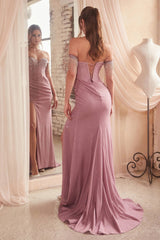 Cinderella Divine's Divine Off-the-Shoulder Gown: Hollywood Glamour for Your Special Day