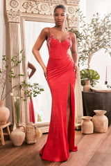 Cinderella Divine's Enchanting Fitted Gown: Embrace Shimmering Glamour