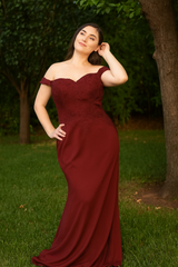 Elegant Form Fitting Evening Dress MQ1529