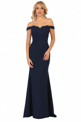 Elegant Form Fitting Evening Dress MQ1529