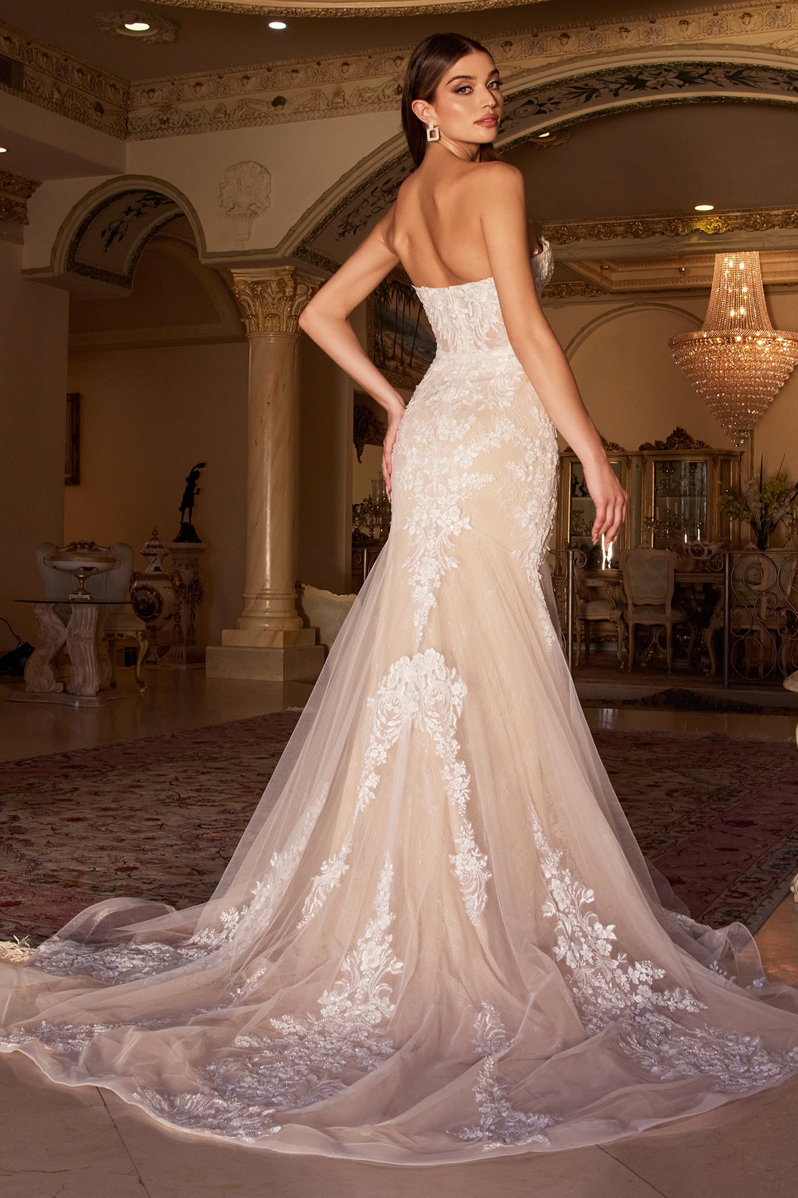 Ladivine's Marlowe Gown: An Ethereal Mermaid Silhouette for Unforgettable Occasions