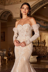 Enchanting Mermaid Gown for Unforgettable Occasions: Cinderella Divine WL008