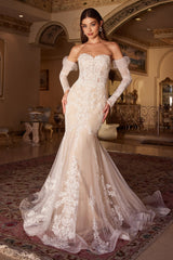 Enchanting Mermaid Gown: Cinderella Divine's WL008 for Unforgettable Occasions