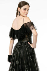 Captivating Elegance: GLS by Gloria's GL1809 Illusion Bodice Gown for Formal Occasions
