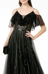 Captivating Elegance: GLS by Gloria's GL1809 Illusion Bodice Gown for Formal Occasions