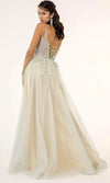 **GLS by Gloria: Shimmering Sequined Evening Gown for a Grand Entrance**