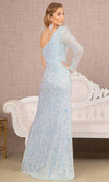 GLSbyGloria GL3128: Shimmering Sequined Gown for Enchanting Occasions