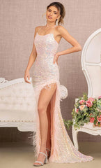 **GLS by Gloria: Embrace Shimmering Elegance with the GL3131 Evening Gown**