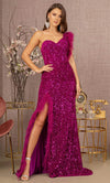 **Gloria's Enchanting Sequin and Feather Dress: Captivate at Every Event**