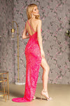 GLS by Gloria GL3204: Captivating Sequined Evening Gown for Unforgettable Occasions