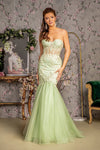 **GLS by Gloria's Enchanting Appliqued Trumpet Gown for Unforgettable Occasions**