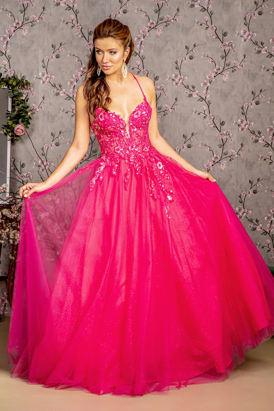 Gloria Shine Bright Gown: Sequined Elegance for Unforgettable Occasions