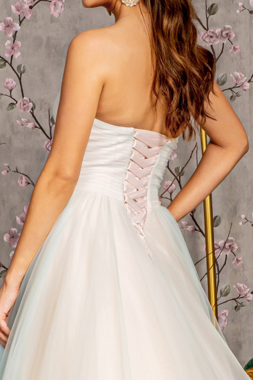 **GLSbyGloria: Enchanting Strapless Prom Dress for Unforgettable Nights**