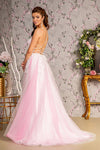 **GLS by Gloria GL3249: Embroidered and Sequined A-Line Gown for Unforgettable Occasions**