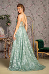 **Gloria's Shimmering Sequin Illusion Dress: A Symphony of Elegance for Special Occasions**