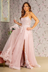 Enchanting Shimmer: GLSbyGloria GL3328 Gown for Unforgettable Occasions
