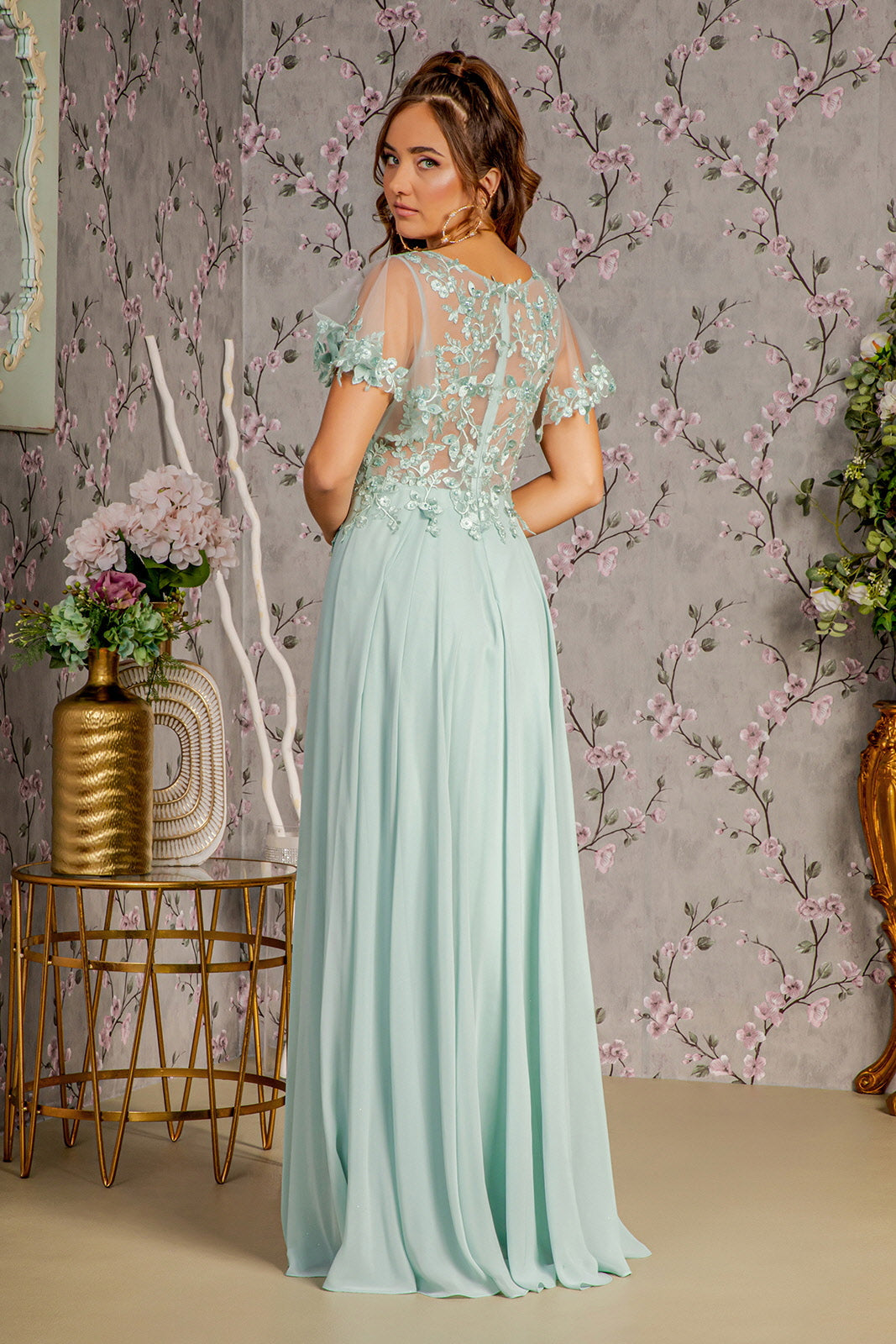 GLSbyGloria GL3352: Embroidered Elegance for Unforgettable Occasions