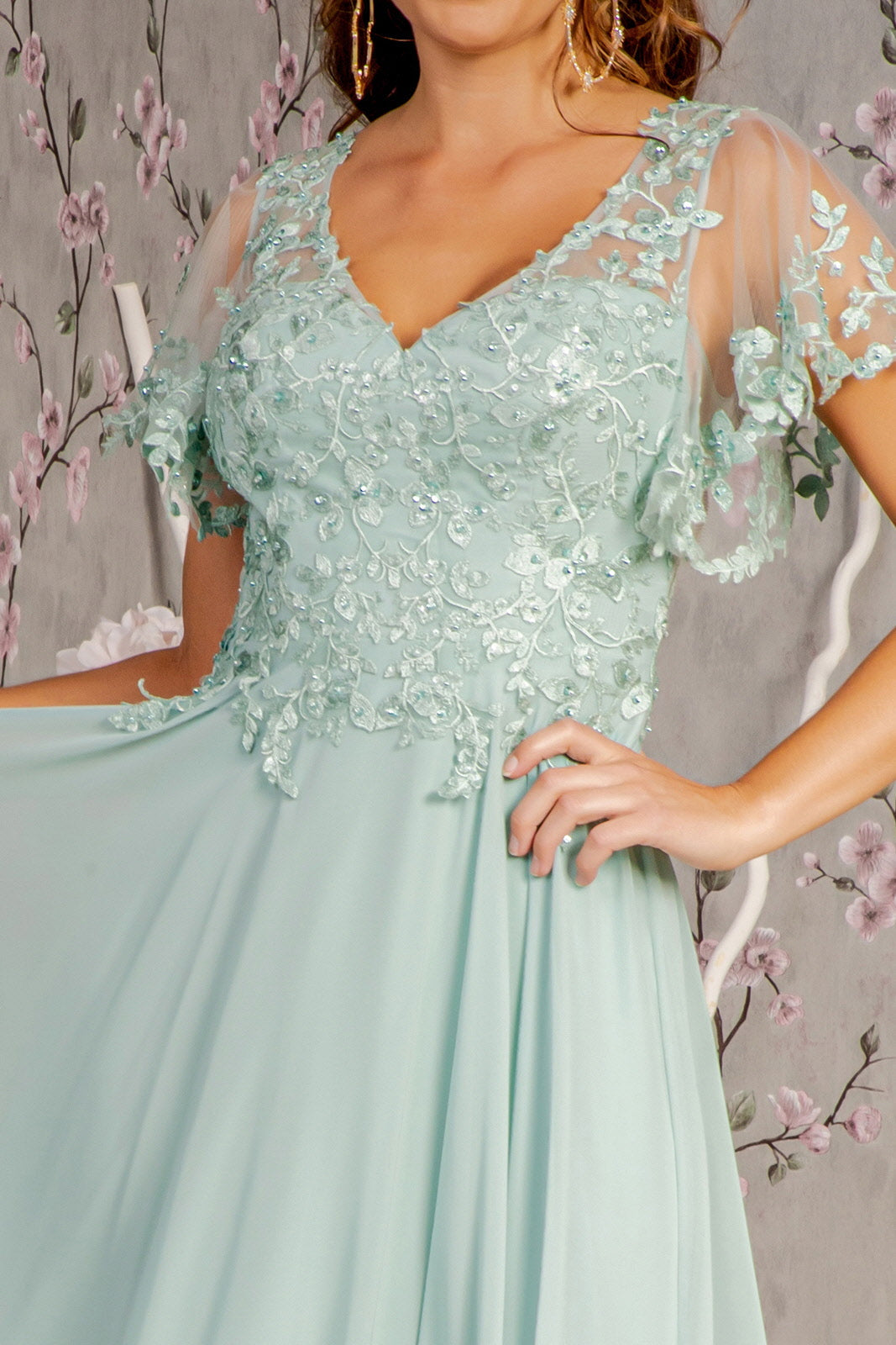 GLSbyGloria GL3352: Embroidered Elegance for Unforgettable Occasions