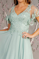 GLSbyGloria GL3352: Embroidered Elegance for Unforgettable Occasions