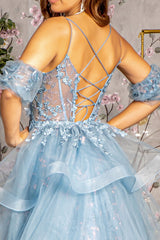 **Enthralling Elegance: GLS by Gloria's Captivating Evening Gown**