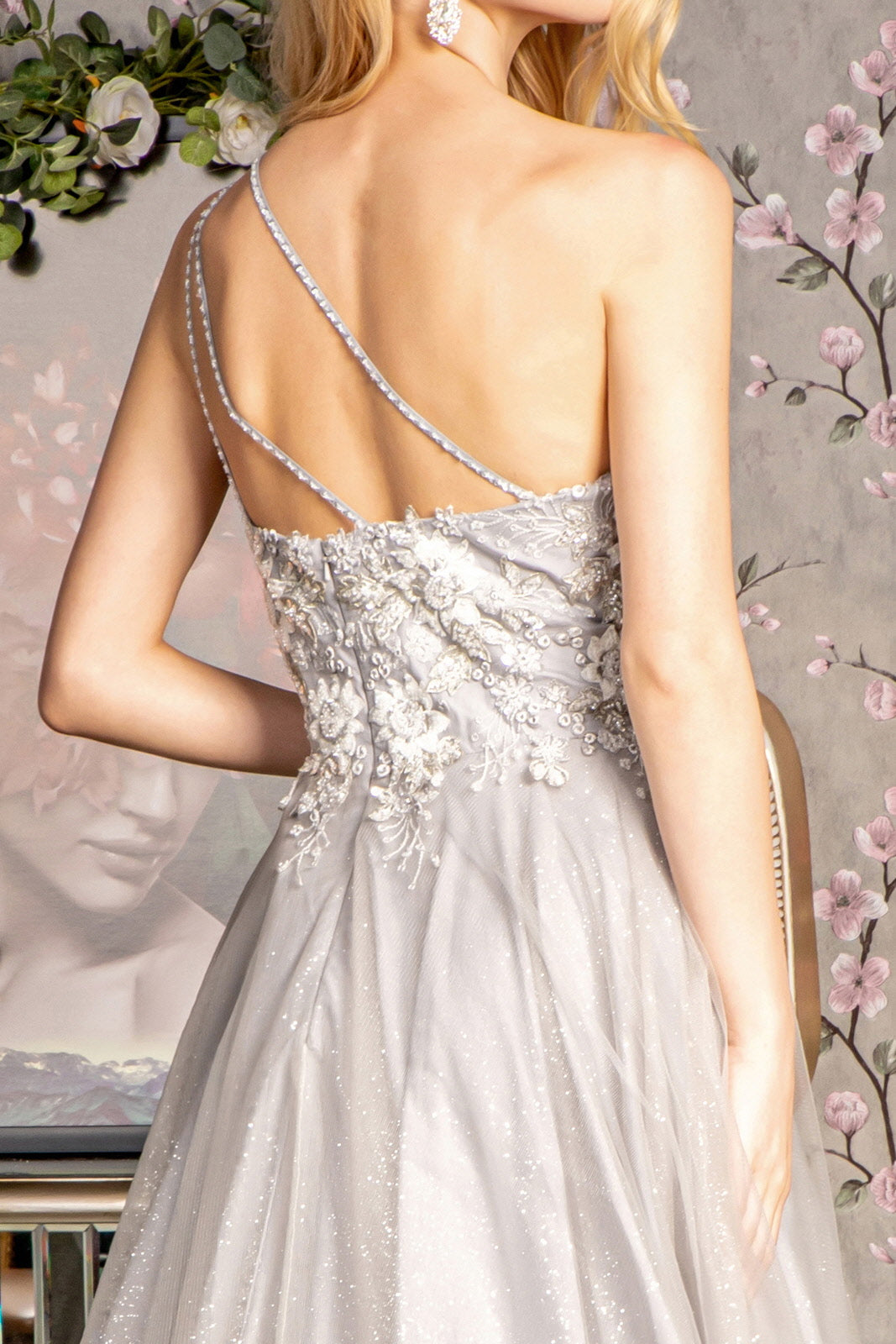 Captivating One-Shoulder Gown by GLSbyGloria: Elevate Your Formal Look