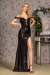 **Captivating Elegance: GLS by Gloria's Embellished Evening Gown (GL3436)**