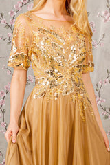 **Enthralling Elegance: GLS by Gloria GL3444 Evening Gown for Women**