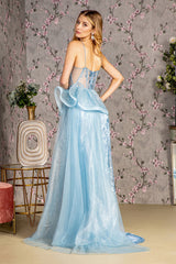 Captivating Sequined Sheath Gown for Unforgettable Occasions by GLSbyGloria