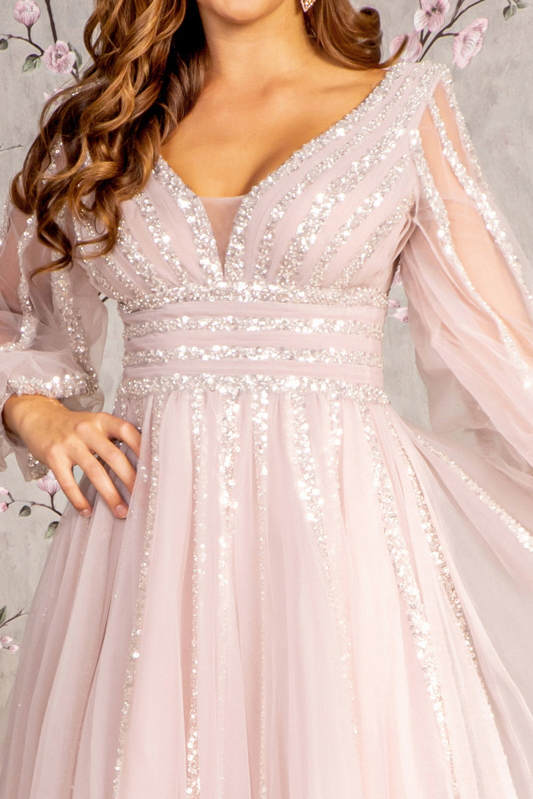 Captivating Elegance: GLS by Gloria GL3495 Evening Gown for Enchanting Occasions