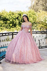 Sweet 16 RoseGold Ball Gown LK264 by Layla K