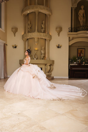 Sweetheart Ruffle Sequin Gown by Layla K