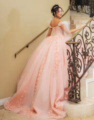 Blush Ball Gown - Plus Size Quinceañera Dress LK280