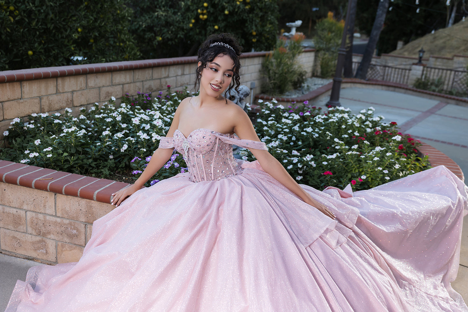 Layla K LK281 Off-Shoulder Ball Gown