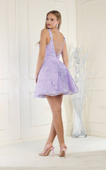 3D Floral Lace A-Line Dress by May Queen