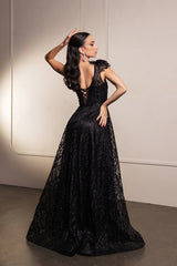 May Queen MQ2024 Asymmetrical Gala Gown