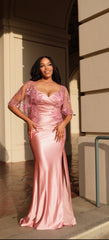 May Queen MQ2173 Sequin Lace Mermaid Gown