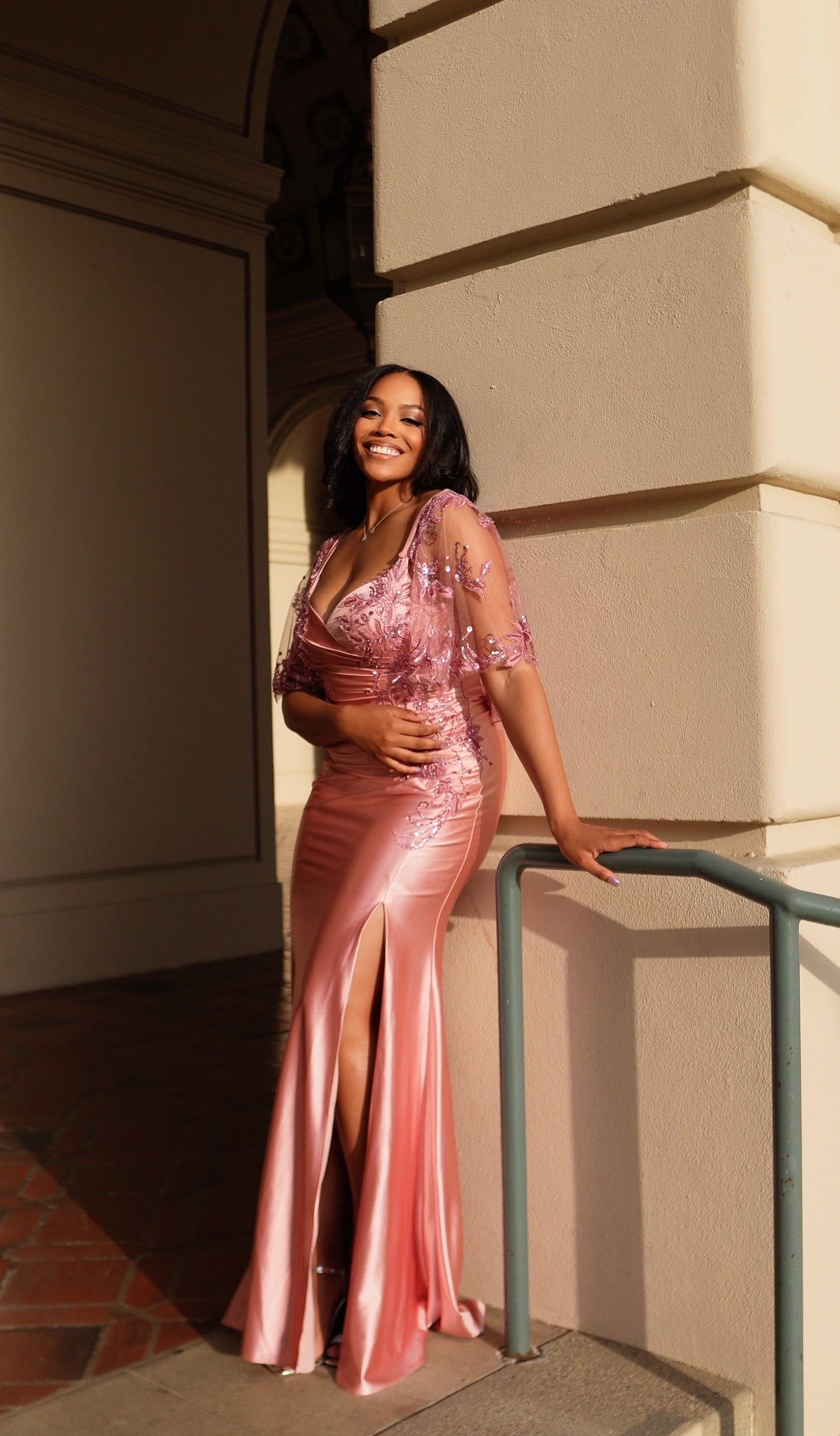 May Queen MQ2173 Sequin Lace Mermaid Gown