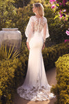 **Cinderella Divine A1079W: Embroidered Enchantment for Your Fairytale Wedding**