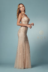 **Enchanted Dreams: Flowing Mermaid Dress for Unforgettable Occasions**