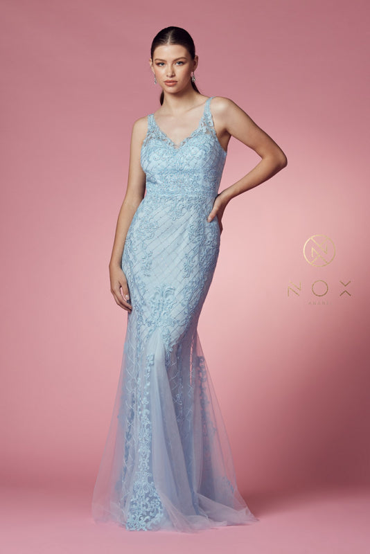 Enchanted Dreams: Ethereal Mermaid Dress for Princess-Like Elegance