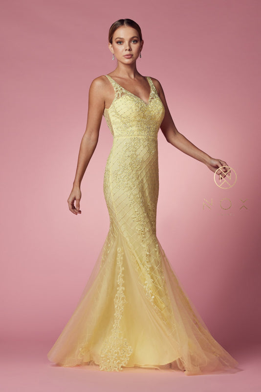 Enchanted Dreams: Ethereal Mermaid Dress for Princess-Like Elegance