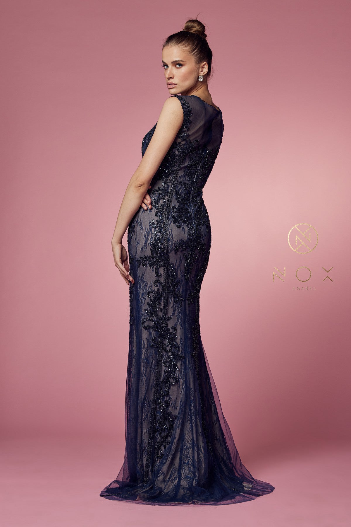 Enchanting Illusion Gown: Shimmering Elegance for Special Occasions