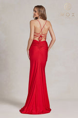 Indulge in Timeless Elegance with Nox Anabel's Captivating Evening Gown