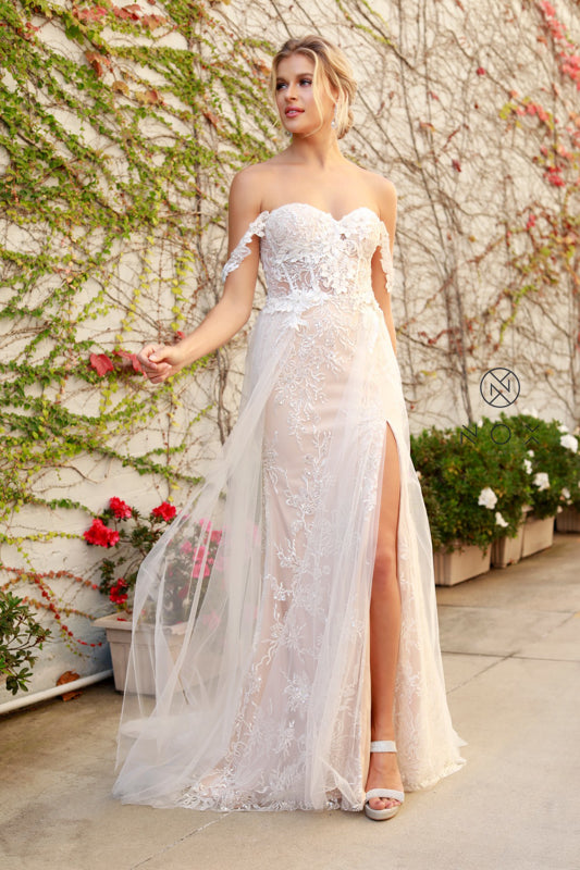 Unveil Your Inner Goddess: Nox Anabel E441 Bridal Gown for Enchanting Occasions