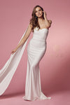 Nox Anabel Bridal E475W: The Epitome of Bridal Elegance for the Modern Bride