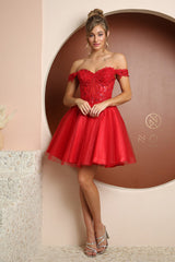 **Nox Anabel: Enchanting Lace Corset Dress for Unforgettable Occasions**