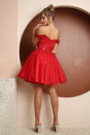 **Nox Anabel: Enchanting Lace Corset Dress for Unforgettable Occasions**