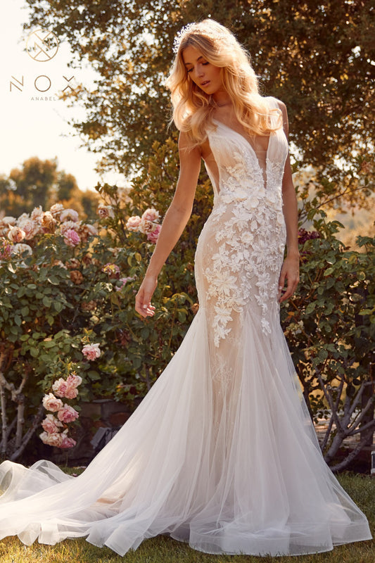 **Nox Anabel Bridal's Enchanting JE917 Gown: A Tapestry of Elegance and Grace**